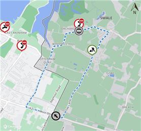 Road Closure Horsham Lane 26 May 2026